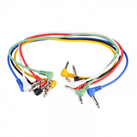 GERMAN ROCK - KABEL POŁĄCZ. JK/JK 60 CM 6 SZT MIX