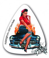 GROVER - KOSTKI CHICKS ON PICKS Hot Rod op=5szt