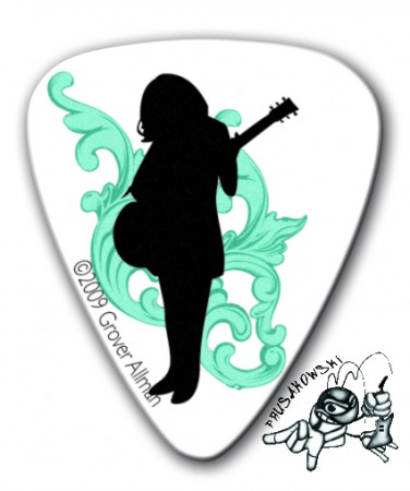 GROVER - KOSTKI ROCK CHICK Girl Guitarist op-5szt