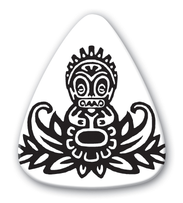 GROVER - KOSTKI MAORI ART THEME - Sitting Man